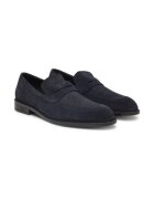 Boss Mocasini dama - piele intoarsa - bleumarin
