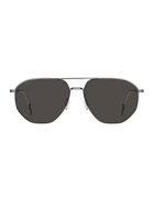 Boss Ochelari de soare aviator cu lentile uni - Argintiu