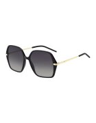 Boss Ochelari de soare patrati cu lentile in degrade - Auriu/Negru/Gri antracit
