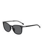 Boss Ochelari de soare wayfarer cu lentile polarizate - Negru/Argintiu