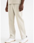 Boss Pantaloni de trening cu pensa Hurley - Bej deschis