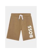 Boss Pantaloni scurti baieti - 303626945 - Bumbac - Bej - Bej