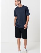 Boss Pantaloni scurti cu banda elastica in talie si buzunare - Negru