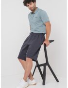 Boss Pantaloni scurti cu pliuri - Gri inchis