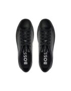 Boss Pantofi sport barbati 304275777 - Piele naturala - Negru - Negru
