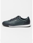 Boss Pantofi sport din piele cu sireturi - Bleumarin