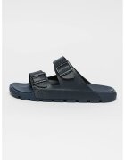 Boss Papuci cu aspect texturat si model cu catarama Surfley - Albastru inchis