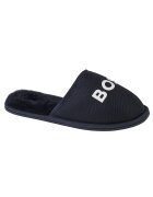 Boss Papuci de casa - Logo Slippers J29312-849 - Albastru marin - Bleumarin