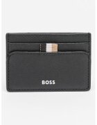 Boss Portcart de piele cu clips prioritar Zair - Negru