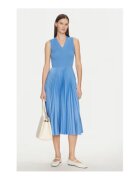 Boss Rochie casual Dama - Albastru - 76% viscoza - 24% poliamida -