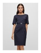 Boss Rochie Dama - 302402069 - Lana - Albastru - Albastru