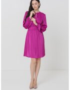Boss Rochie mini evazata cu maneci lungi - Ametist
