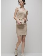Boss Rochie scurta fara maneci Foberta - Verde pal