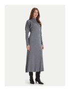 Boss Rochie tricotata de dama gri
