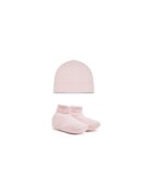 Boss Set caciula si sosete fete - 302118328 - Bumbac - 86 CM - Roz