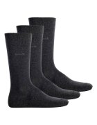 Boss Set de sosete lungi cu logo - 3 perechi - Gri inchis
