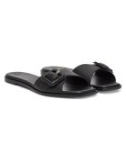 Boss Slapi model Charlize - piele naturala - culoare neagra -