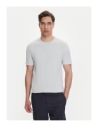 Boss Tricou barbat gri - bumbac - uni