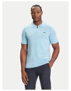 Boss Tricou barbati albastru - bumbac