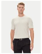 Boss Tricou barbati ecru - din bumbac 100%