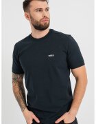 Boss Tricou cu decolteu la baza gatului - Bleumarin