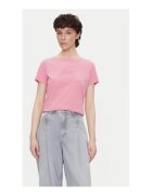 Boss Tricou dama - Bumbac - Roz