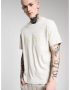 Boss Tricou din bumbac cu logo - Bej deschis
