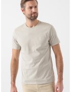 Boss Tricou din bumbac Tales - Alb fildes