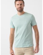 Boss Tricou din bumbac Tales - Verde menta