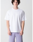Boss Tricou lejer de bumbac - Alb