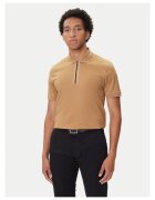 Boss Tricou pentru barbati - maro - bumbac