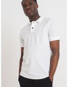 Boss Tricou polo de bumbac pique Prime - Alb optic