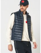 Boss Vesta cu vatelina subtire si logo discret Calano - Bleumarin