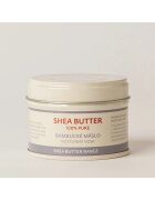 Botanicus Unt de Shea Pur 100% natural - tratament pentru pielea uscata - aspra si crapata - in special pentru maini si talpi - repara si protejeaza - hidratare intensa si hranire profunda - 70 gr