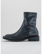  Botine cu varf patrat Annelien - Negru