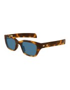 Bottega Veneta Ochelari de soare patrati unisex - Maro