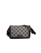 BRACCIALINI BRACCIAINI - Geanta crossbody de piele ecologica - Negru