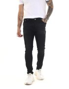 BRAVE SOUL Blugi skinny fit cu detalii cu aspect decolorat Madison - Gri antracit