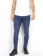 BRAVE SOUL Blugi skinny Madison - Albastru indigo