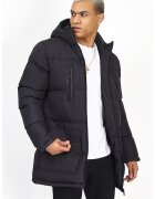 BRAVE SOUL Geaca matlasata cu buzunare multiple Oakwood - Negru