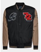 BRAVE SOUL Jacheta bomber barbati - 301688372 - Poliester - Negru