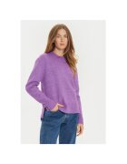 BRAVE SOUL Pulover dama - 304579394 - Poliester/Poliamida - Violet - Violet