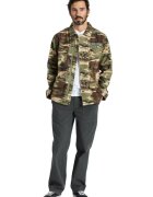 Brixton Jacheta barbati - Bumbac - Maro -