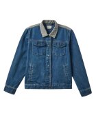 Brixton Jacheta dama - Albastru - Bumbac -