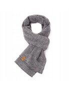 Broedrene Fular barbati Brodrene - Acril - 150x40 cm - Gri deschis
