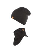 Broedrene Set caciula cu fular Brodrene - Acril - Universal - Negru
