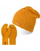 Broedrene Set Caciula si Manusi Dama Brodrene - Miodie -
