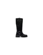 Bronx Cizme dama 304553493 - Piele naturala - Negru - Negru