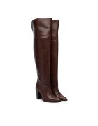 Bronx Cizme dama 3784 14410-V - Bronz - Piele naturala - Maro