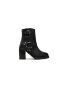 Bronx Ghete dama 304418495 - Piele naturala - Negru - Negru